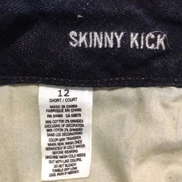 American Eagle Skinny Kick Stretch Jeans - Picture 6 of 8
